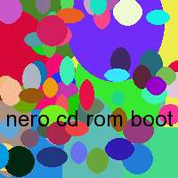 nero cd rom boot